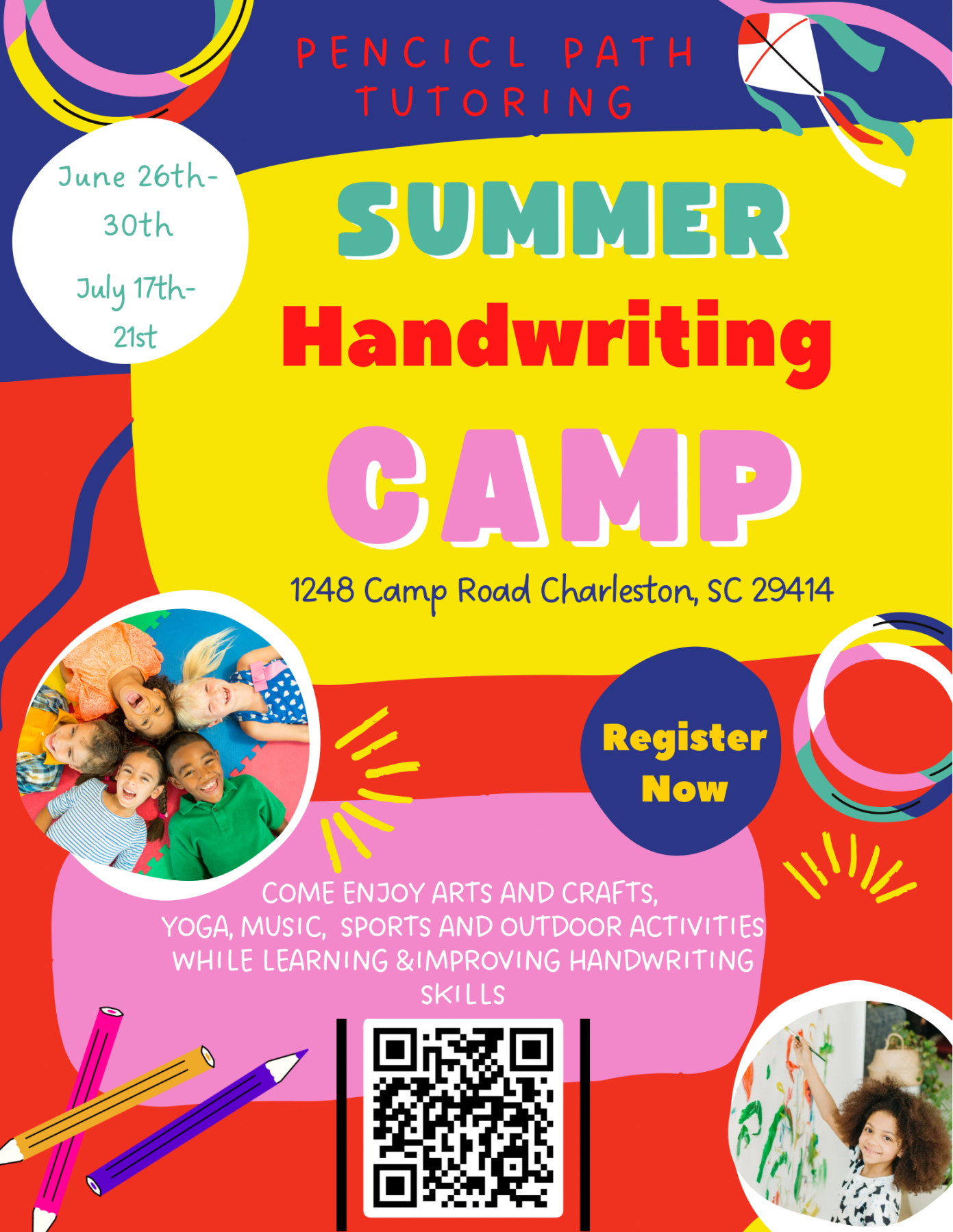 Summer handwriting Camp