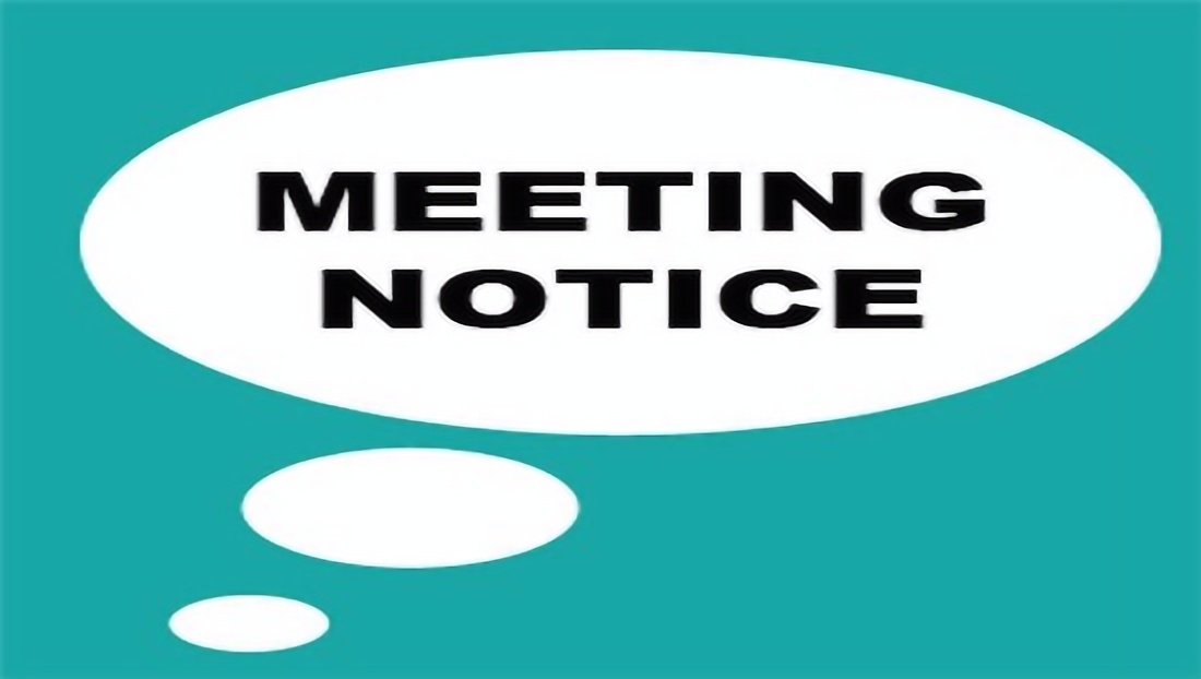Notice of Cancelled Meeting