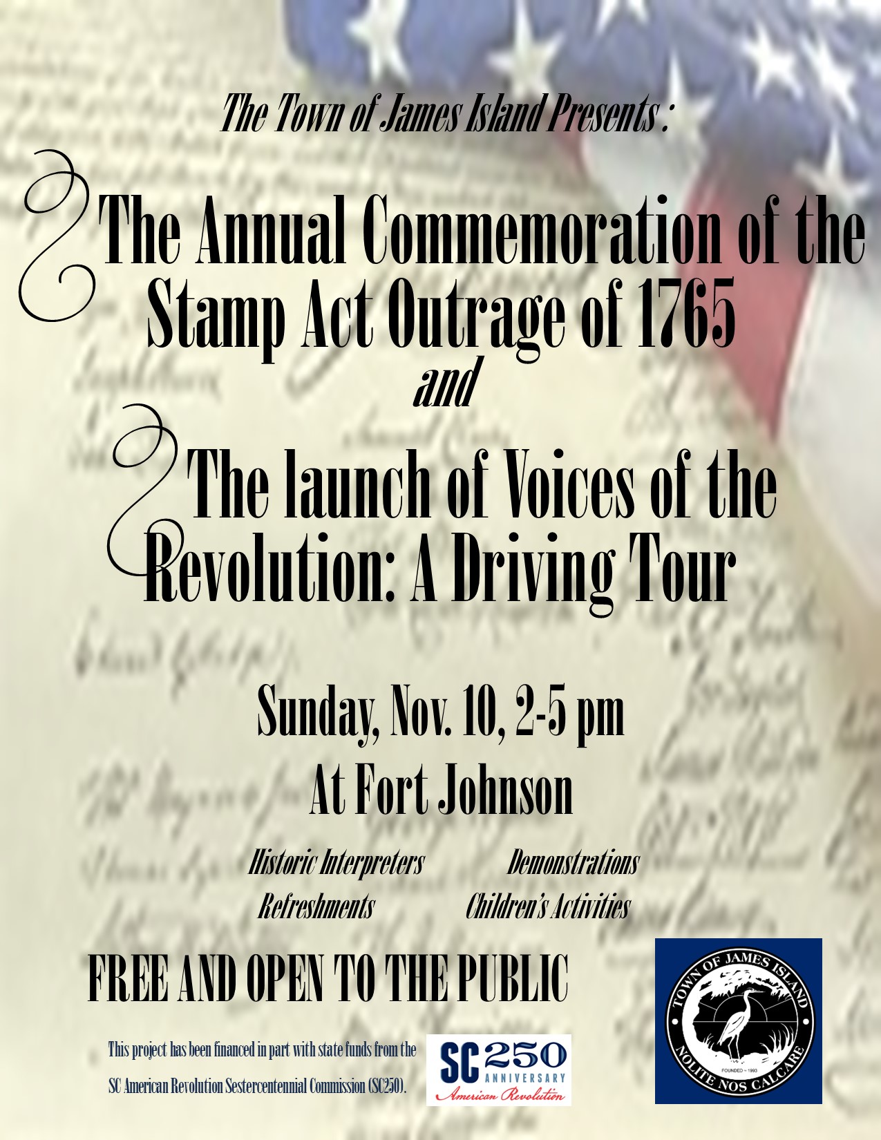 Stamp Act Flyer