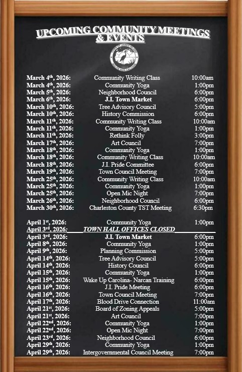 List of Town meetings and events