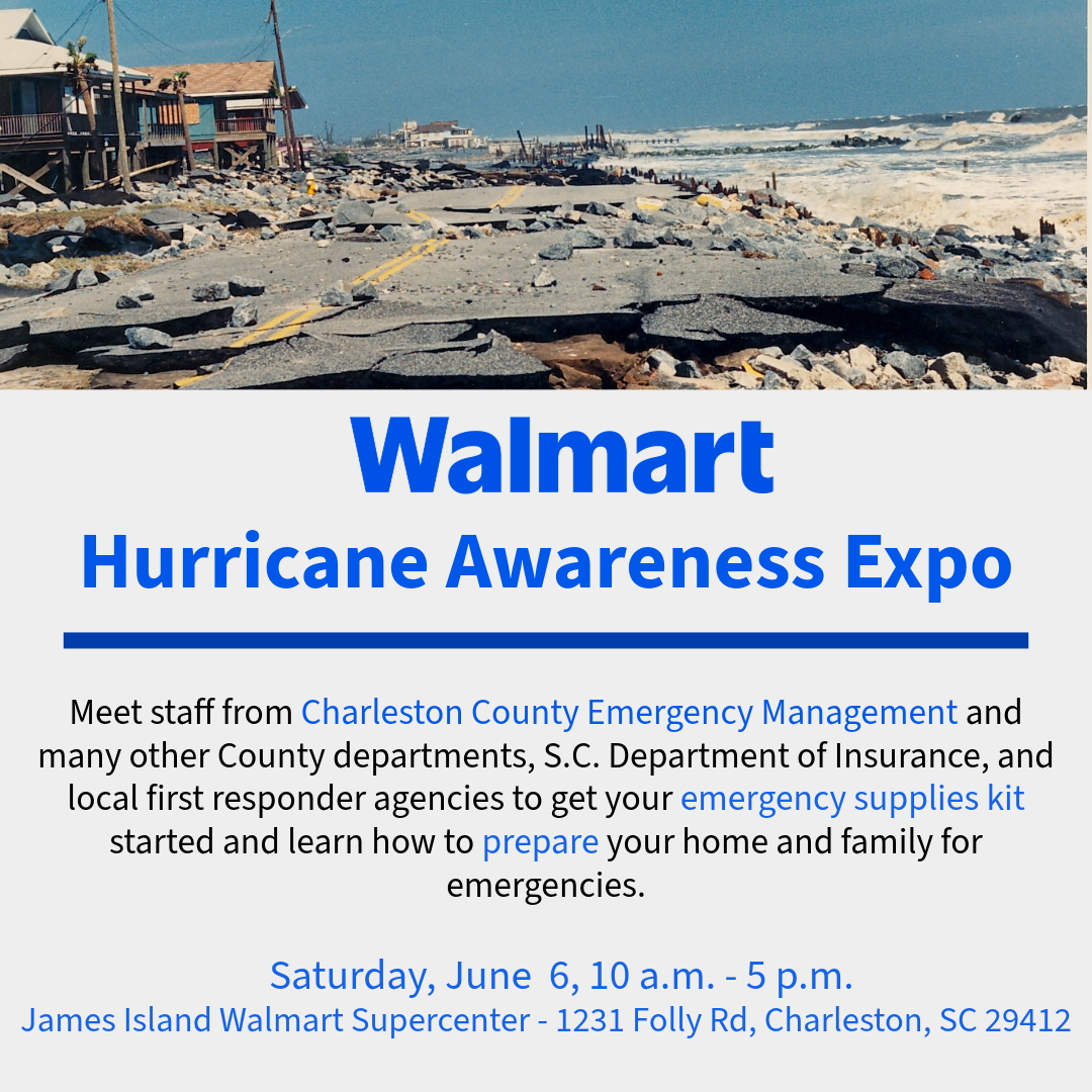 Walmart Hurricane Awareness Expo Flyer