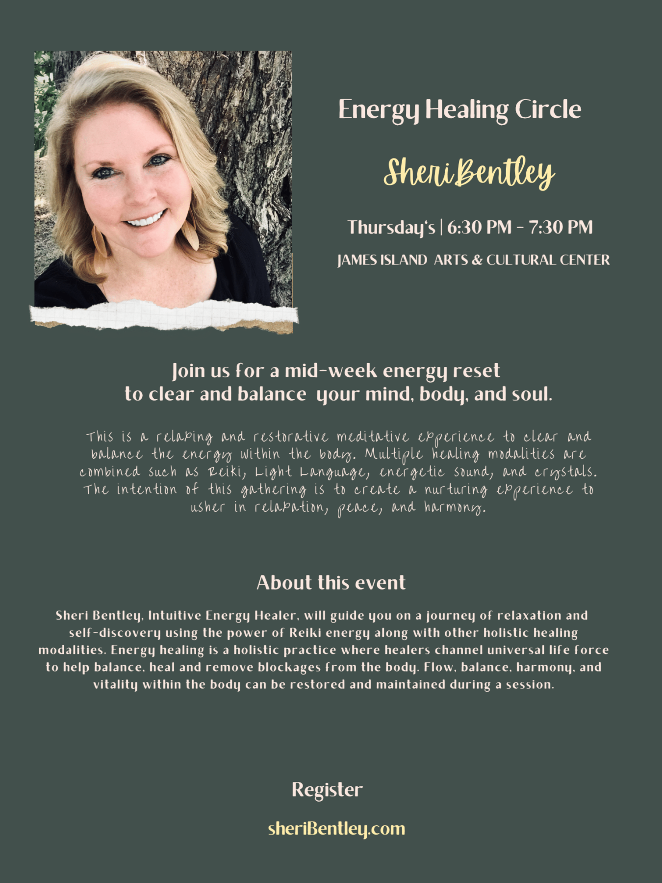 Energy class w Sherri Bentley