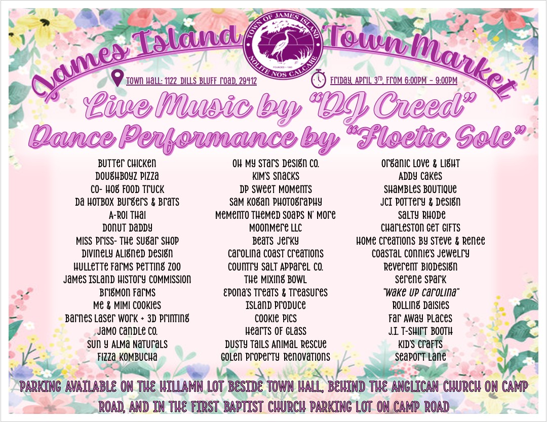 April 2026 market vendor list