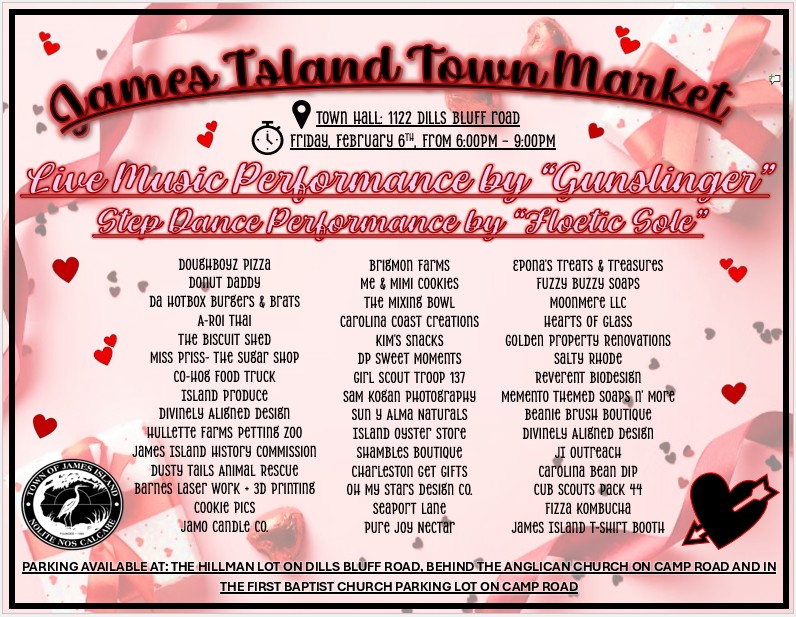 February Vendor listing flyer