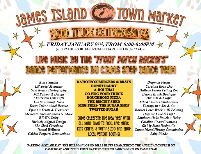 January 2026 Vendor listing flyer