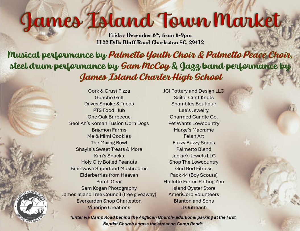 First Friday Town Market | Town of James Island, SC